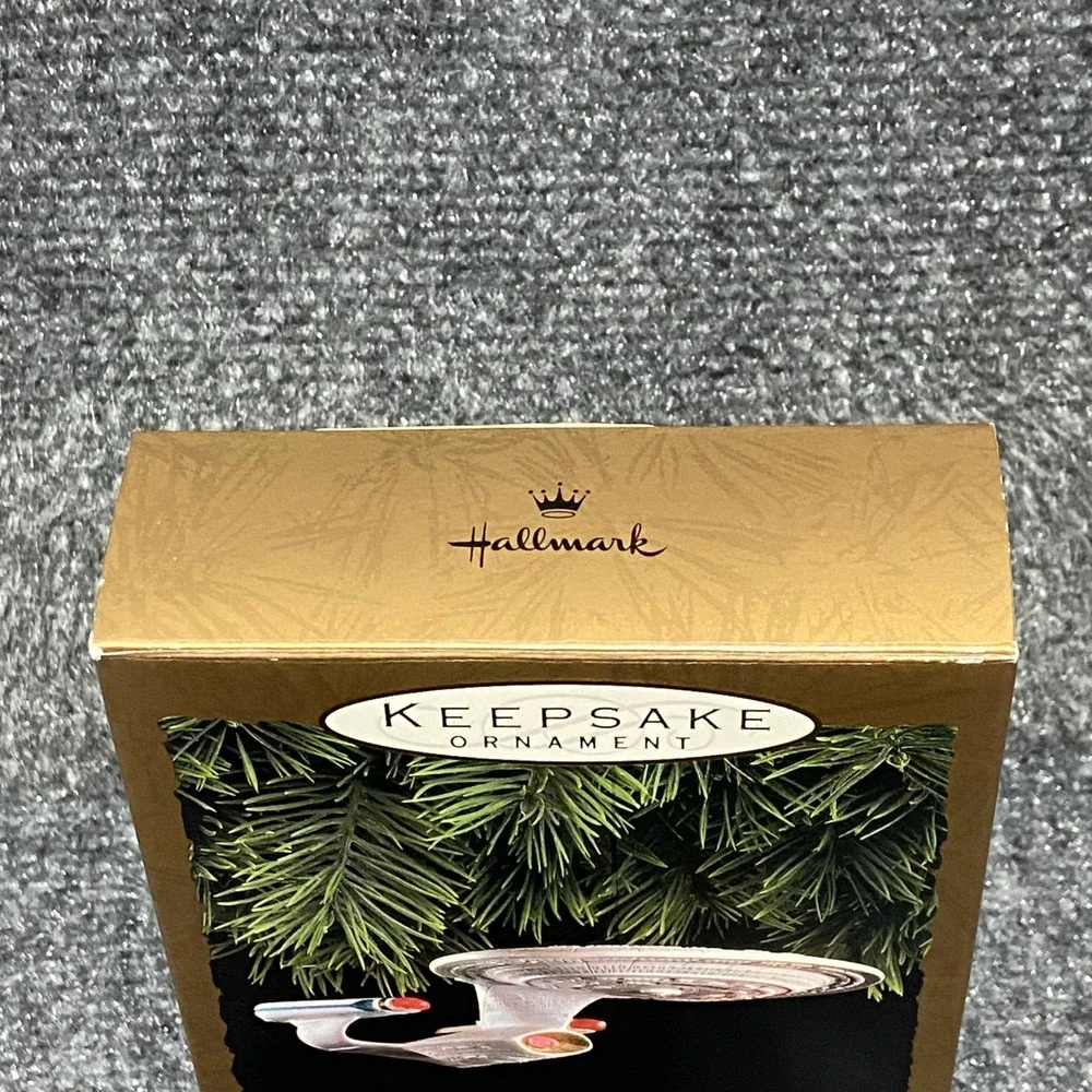 1993 Hallmark Keepsake Star Trek Next Generation USS Enterprise‎ Light Ornament